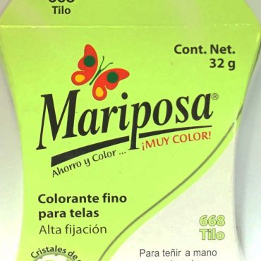 MARIPOSA CRISTALES FLOR DE TILO 668