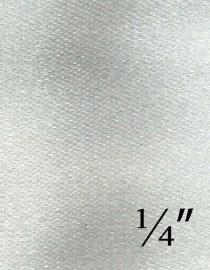 CINTA DE TELA 1/4" YARDA 101 BLANCO