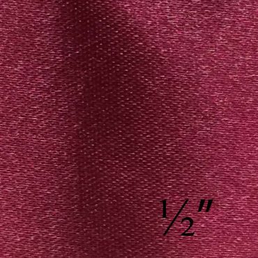 CINTA DE TELA 1/2" YARDA 108 ROJO VINO