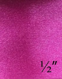 CINTA DE TELA 1/2" YARDA 109 FUSHIA