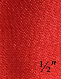 CINTA DE TELA 1/2" YARDA 107 ROJO
