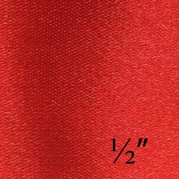 CINTA DE TELA 1/2" YARDA 107 ROJO