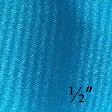 CINTA DE TELA 1/2" YARDA 134 TURQUEZA FUERTE