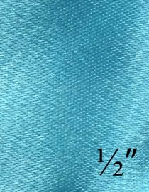 CINTA DE TELA 1/2" YARDA 133 TURQUEZA SUAVE
