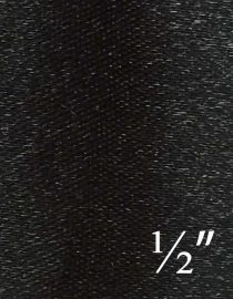 CINTA DE TELA 1/2" YARDA 145 NEGRO