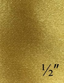 CINTA DE TELA 1/2" YARDA 151 DORADO