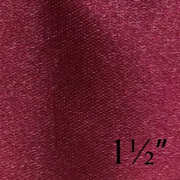 CINTA DE TELA 1-1/2" YARDA 108 ROJO VINO