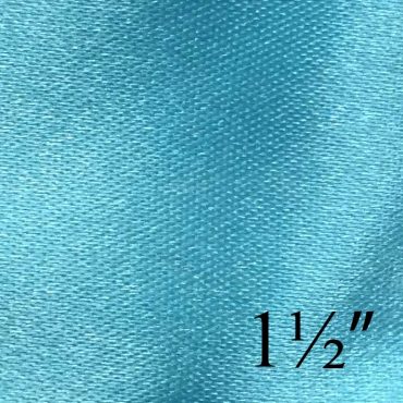 CINTA DE TELA 1-1/2" YARDA 133 TURQUEZA SUAVE