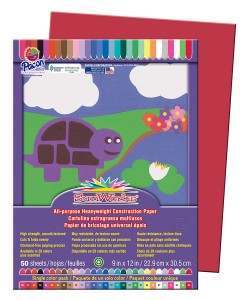 PAPEL CONSTRUCCION 6103 ROJO