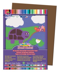 PAPEL CONSTRUCCION 6803 CHOCOLATE OSCURO