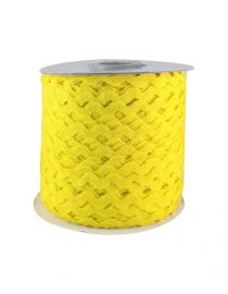 ZIG ZAG COLOR LISO 5MM AMARILLO