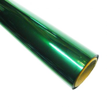 PAPEL CELOFAN COLOR LISO VERDE 25MTS