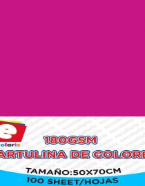 Cartulina ESCOLARIS 50X70CM FUSHIA