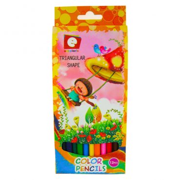 LAPICES 12 COLORES TRIANGULAR