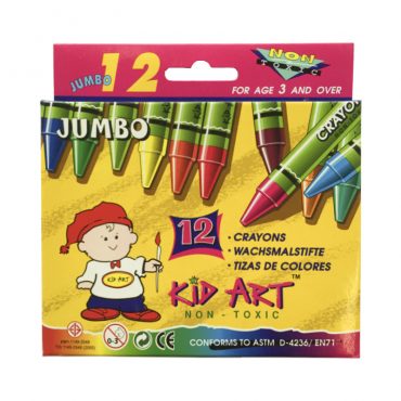 CRAYON KID ART 12 COLORES JUMBO