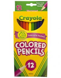 LAPICES DE 12 COLORES CRAYOLA