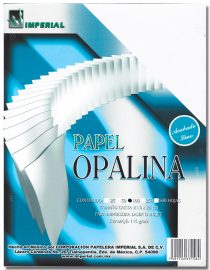 PAPEL OPALINA 8.5X11