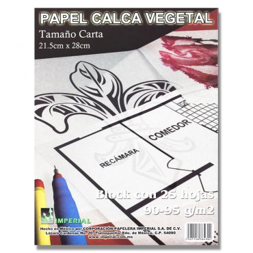 PAPEL CALCA VEGETAL PAPEL VIRGEN