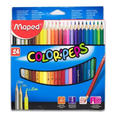 LAPIZ DE COLOR MAPED 24 COLORES