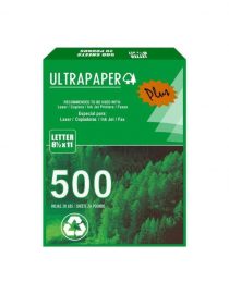 HOJA BLANCA 8.5x11" 20LBS ULTRAPAPER PAQ 500HOJAS