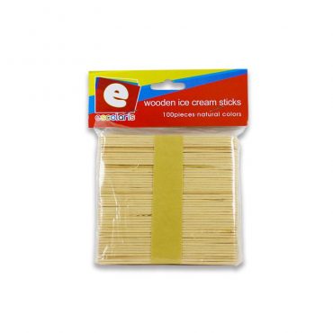 PALITO DE PALETA NATURAL CHICO 100PCS
