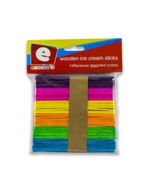 PALITO DE PALETA COLORES CHICO 100PCS