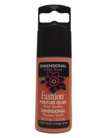 PLAID PINTURA DIMENSIONAL SHINY BRIGHT ORANGE 32.5ml
