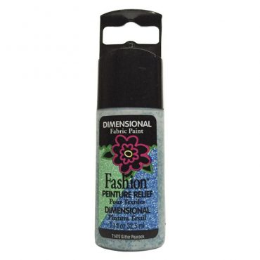 PLAID PINTURA DIMENSIONAL GLITTER PEACOCK 32.5ml
