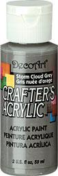DECOART CRAFTERS ACRYLIC PAINT STORM CLOUD GREY