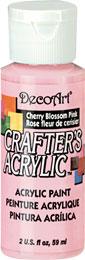 DECOART CRAFTERS ACRYLIC PAINT CHERRY BLOSSOM PINK