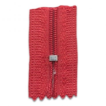 ZIPPER PLASTICO #10 ROJO