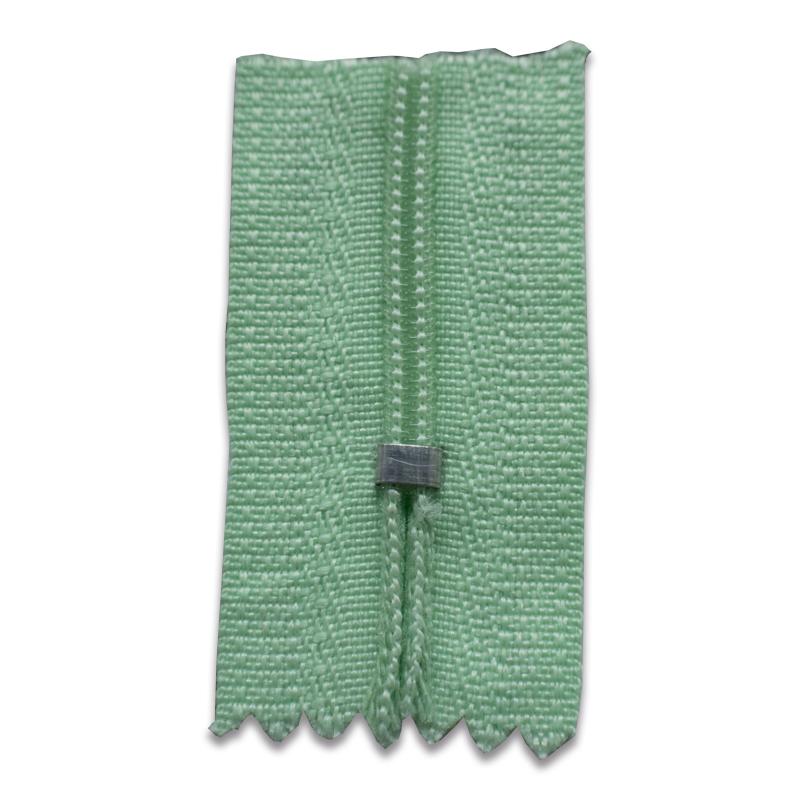 ZIPPER PLASTICO #12 VERDE MENTA 1 ZIPPER PLASTICO #12 VERDE MENTA