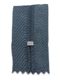 ZIPPER PLASTICO #20 GRIS