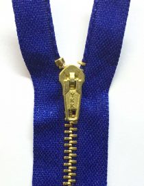 ZIPPER BRONCE #06 AZUL ROYAL