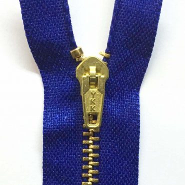 ZIPPER BRONCE #06 AZUL ROYAL