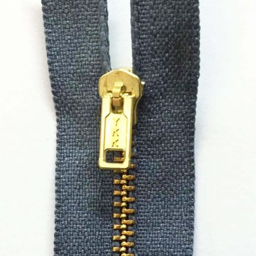 ZIPPER BRONCE #06 GRIS