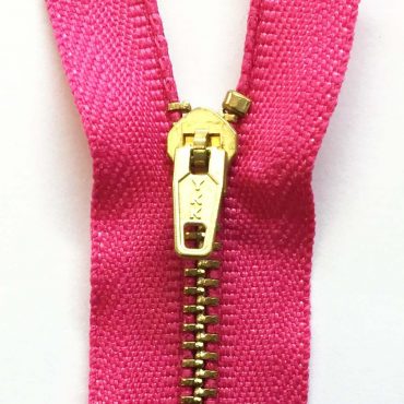 ZIPPER BRONCE #08 FUSHIA