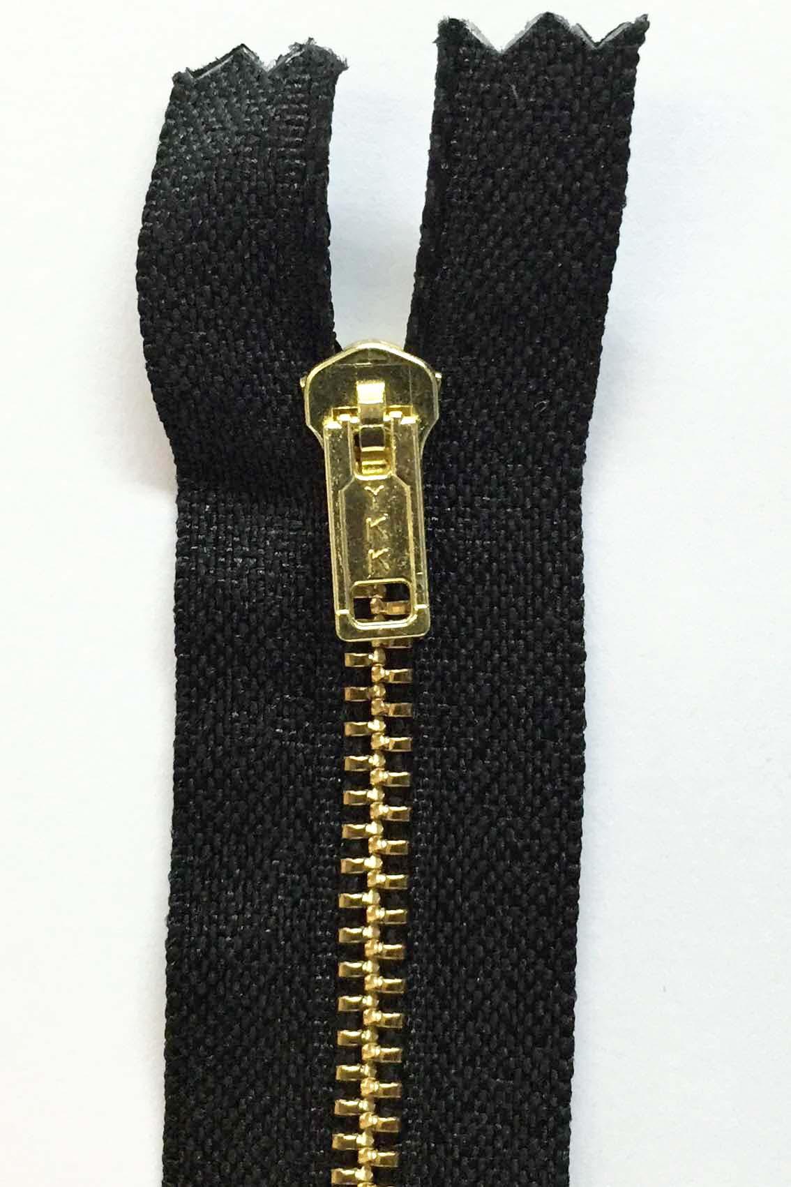 ZIPPER BRONCE #08 NEGRO 1 ZIPPER BRONCE #08 NEGRO