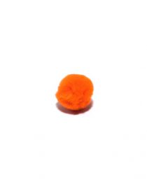 POM POM 1/2" 100pcs 10174 PAQ NARANJA