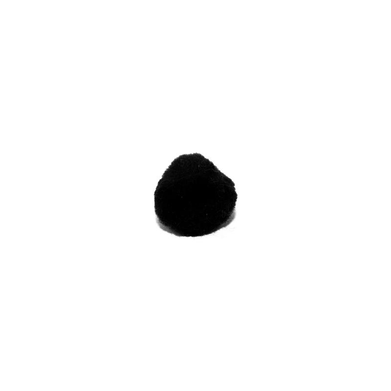 POM POM 1/2" 100pcs 10174 PAQ NEGRO 1 POM POM 1/2" 100pcs 10174 PAQ NEGRO