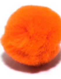 POM POM 2" 8pcs PAQ NARANJA