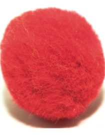 POM POM 2" 8pcs PAQ ROJO