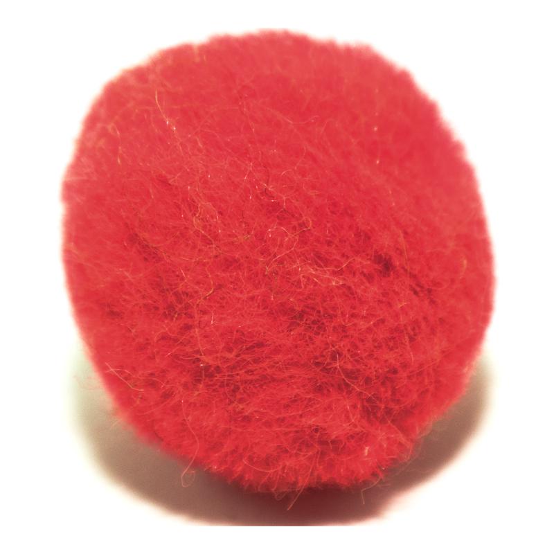 POM POM 2" 8pcs PAQ ROJO 1 POM POM 2" 8pcs PAQ ROJO