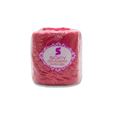 HILO DE TEJER SOFY 18GRS 125MTS ROJO