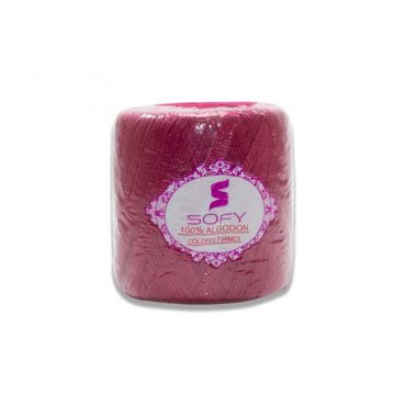 HILO DE TEJER SOFY 18GRS 125MTS ROJO
