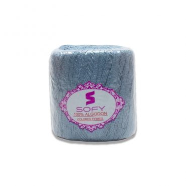 HILO DE TEJER SOFY 18GRS 125MTS CELESTE