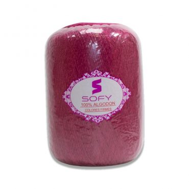 HILO DE TEJER SOFY 75GRS 500MTS ROJO