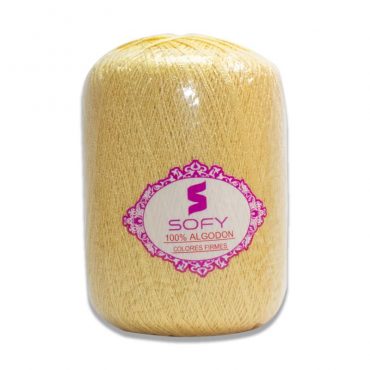 HILO DE TEJER SOFY 75GRS 500MTS AMARILLO