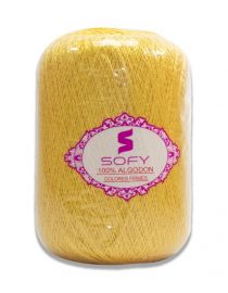 HILO DE TEJER SOFY 75GRS 500MTS AMARILLO FUERTE