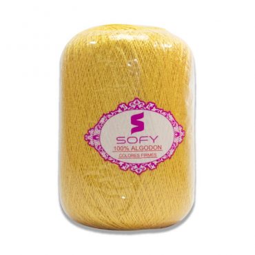 HILO DE TEJER SOFY 75GRS 500MTS AMARILLO FUERTE